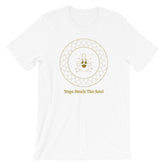 Yoga Heals The Soul Statement Short-Sleeve Unisex T-Shirt, Clothing T-shirts, $ 27.44, A Moment Of Now™